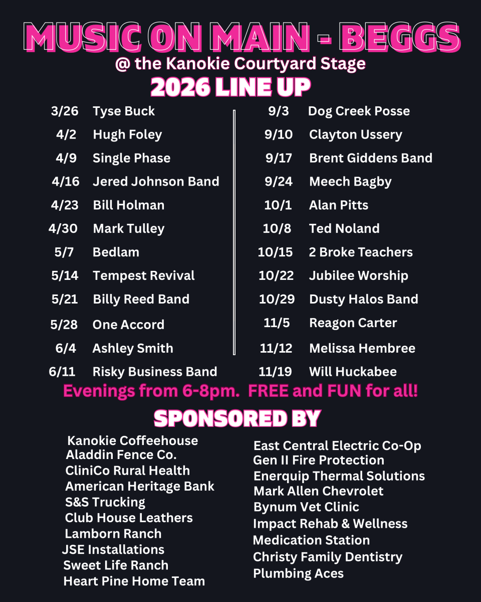 Music on Main 2026 Line Up